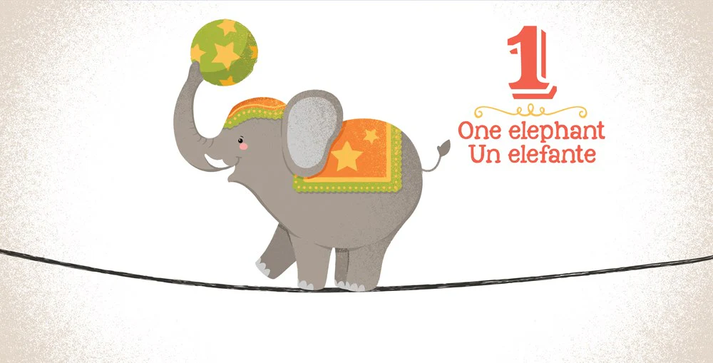 Un Elefante: Numbers- Números (English and Spanish Edition) - Image 5
