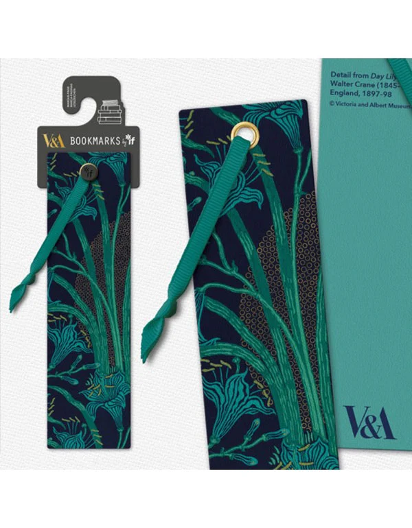 Bookmarks by IF USA: Crane Day Lily (V & A Collection)